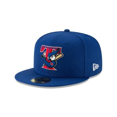 Blue Toronto Blue Jays Hat - New Era MLB Cooperstown Logo Pack 59FIFTY Fitted Caps USA5498712